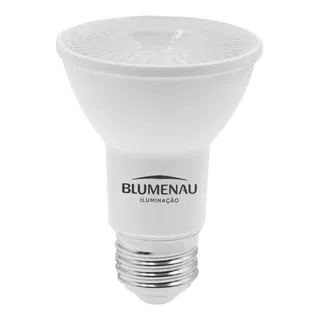 Lámpara Led Par20 E27, 4,8 W, 2700 K, Bivolt Blumenau, Color De Luz Blanco Cálido, 110 V/220 V (bivolt)