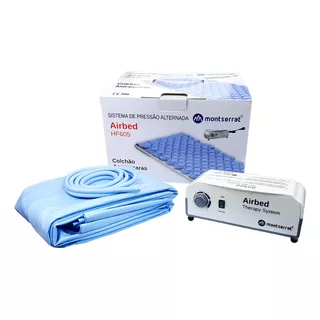 Colchao Pneumatico Hospitalar Anti Escaras P/ Acamados 220v Cor Azul