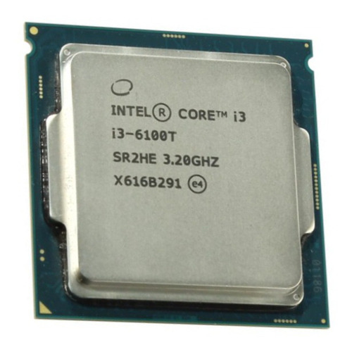 Procesador gamer Intel Core i3-6100T CM8066201927102 de 2 núcleos y  3.2GHz de frecuencia con gráfica integrada
