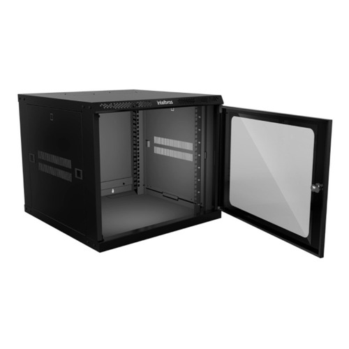 Mini estante de pared desmontable 19 8u 570 mm Mrd 857 Intelbras