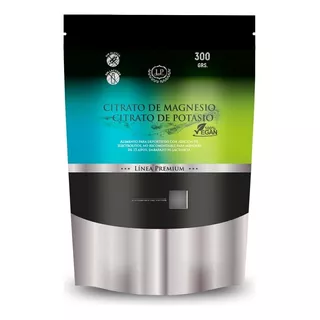 Pack Citrato De Magnesio + Cit. Potasio (polvo 300 Grs.) Sabor Sin Sabor