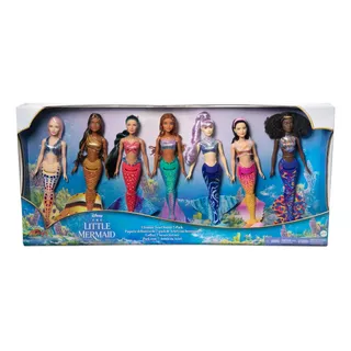 Disney The Little Mermaid Ultimate Ariel Sisters 7-pack Irmã