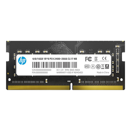 Memoria Ram Hp S1 8gb Ddr4 2666mhz Sodimm 7eh98aa Non-ecc