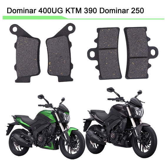 Motocicleta Pastillas De Freno Dominar 250 400ug Ktm 390