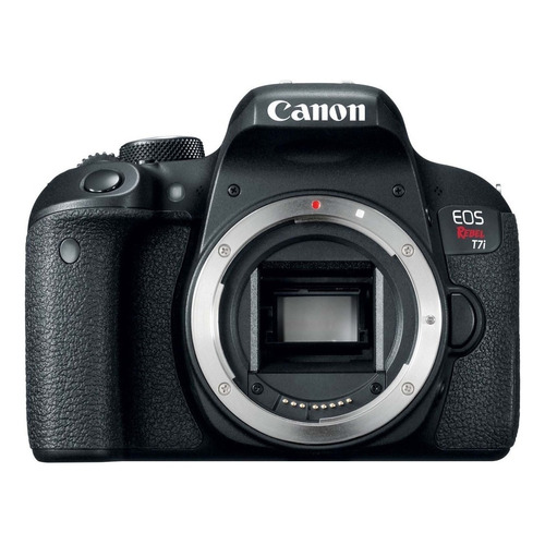  Canon EOS Rebel T7i DSLR color  negro 