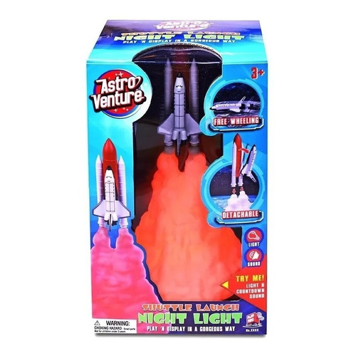 Astro Venture Cohete Lanzamiento Luz De Noche 63172
