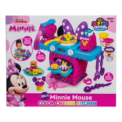 Juguete Para Masa Y Plastilina Cra-z-art Minnie Mouse De Mickey Mouse Color Rosa Chicle