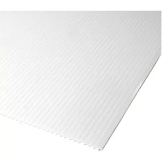 Placa Plancha Plastico Corrugado - 100x70cm Espesor 2,2mm