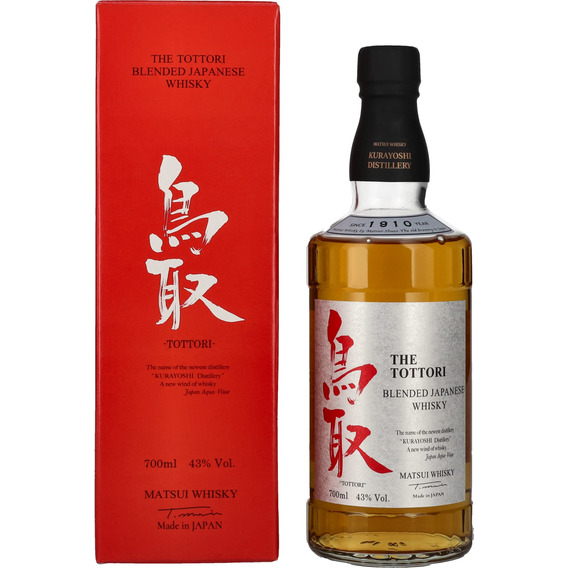 Whisky The Tottori Japanese Blended Whisky 700ml Importado P