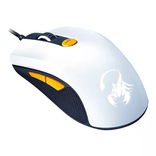 Mouse Gamer De Juego Genius  Scorpion M8-610 White Y Orange