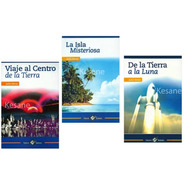 Julio Verne Paquete 3 Libros Colección Clásicos Epoca Paq. 3