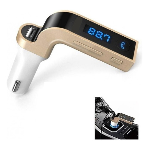 Transmisor Fm Receptor Bluetooth Auto Qatarshop Transmisor De Radio Usb Reproductor Manos Libres 