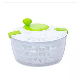 Escurridor Manual Centrifugador De Vegetales Verduras Cocina