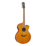 Guitarra acústica Yamaha CPX700II para diestros tinted brillante