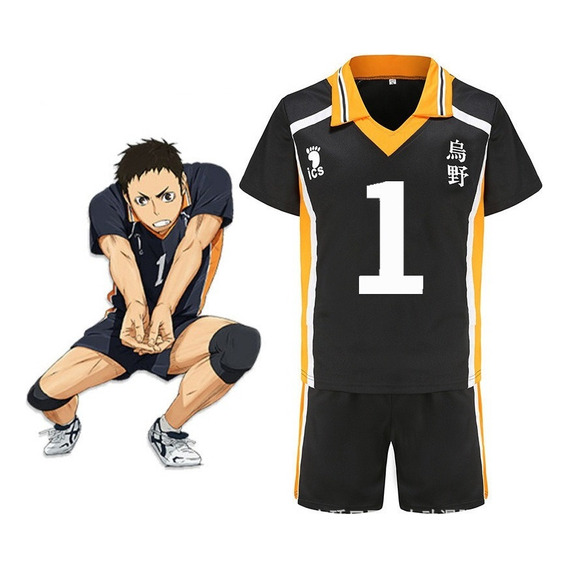 Q Haikyuu Karasuno Uniforme Voleibol Hinata Shoyo Cosplay 1