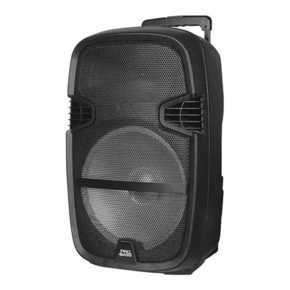 Parlante Pro Bass Street 12 Portatil con bluetooth negro 220V