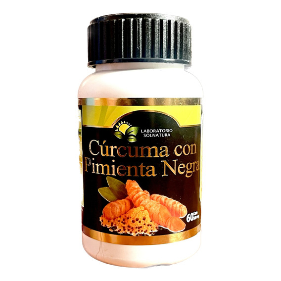 Curcuma Activada 60 Capsulas 500mg 100% Natural