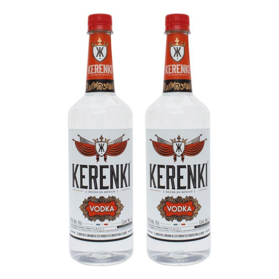 Pack De 2 Vodka Kerenki Pet 1 L