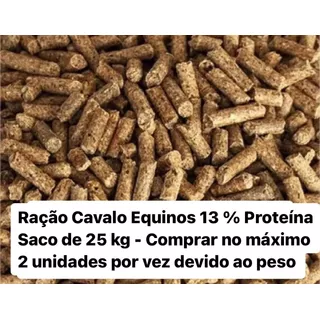 Ração Cavalo Equinos Cavalo Égua Potro 