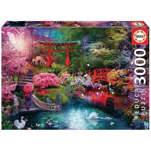 Rompecabezas 3000 Piezas Jardin Japones, Educa Puzzle