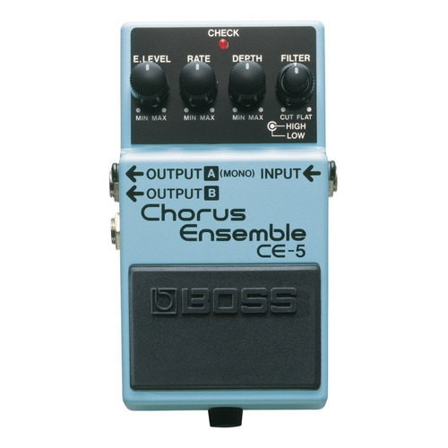 Pedal de efecto Boss Chorus Ensemble CE-5  celeste