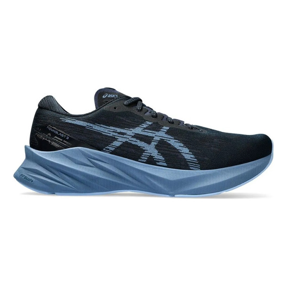 Zapatillas Asics Novablast 3 Running Hombre Gris-azul