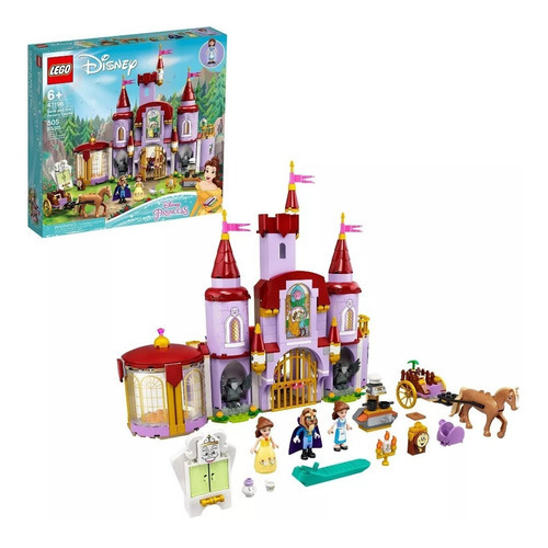 Kit Lego Disney Castillo De Bella Y Bestia 43196 505 Piezas