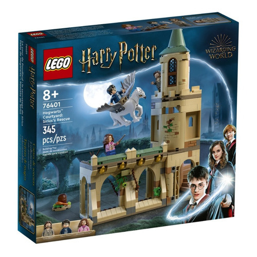 Lego Harry Potter Patio De Hogwarts Rescate De Sirius Cantidad De Piezas 345