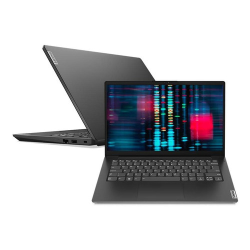 Portátil Lenovo V14 i3-1115G4, 8 GB, 256 SSD, Linux 14, color negro