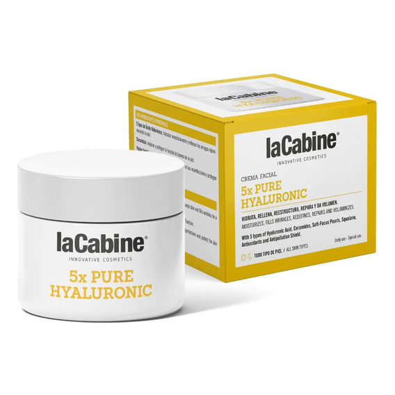 Crema Facial Acido Hialuronico Lacabine 5x Hyaluronic 50ml
