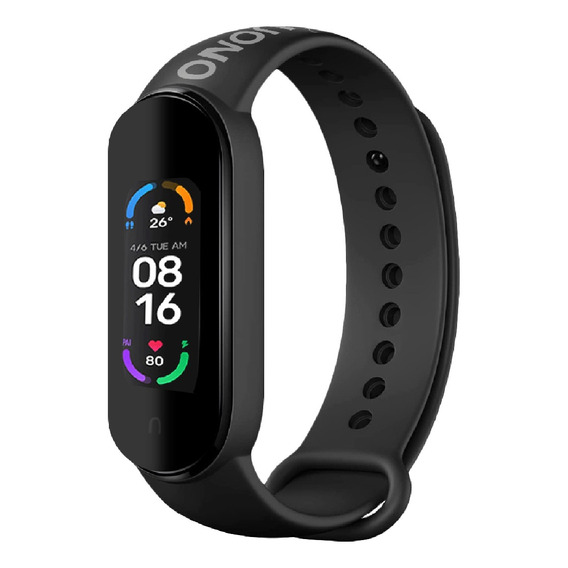 Reloj Inteligente M6 Smartwatch Bluetooth Touch Sport Color de la caja Negro Color de la malla Negro