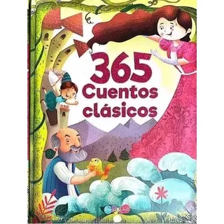 Libros Pasta Dura  Infantiles Niños 365 Cuentos Clasicos
