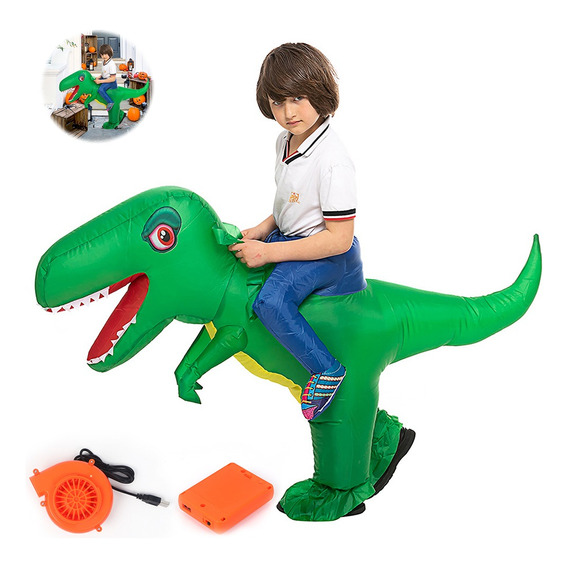 Muñeco De Dinosaurio Inflable Para 90-150cm