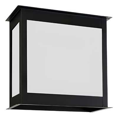 Farol Mediano Exterior Para 2 Lamparas Apto Led Luz Desing