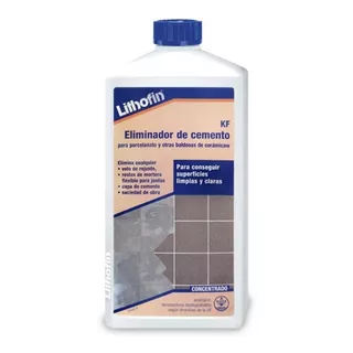 Lithofin Kf Eliminador De Cemento 1 L