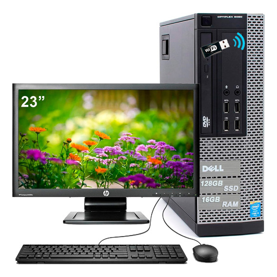 Computadora Semi Nueva Completa Core I5 Rapidísima + Monitor