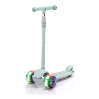 Patín Diablo Scooter Montable 3 Ruedas Luces Led Patineta 