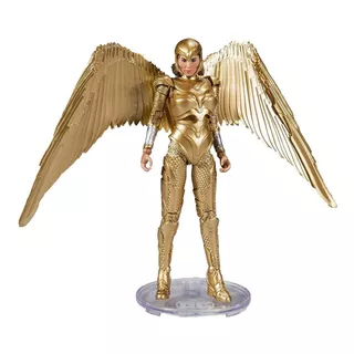 Figura Dc Multiverse Mulher Maravilha - Wonder Woman Golden Armour - 1984 Mcfarlane F00252