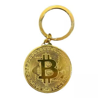 Moneda Bitcoin - Ethereum - Dogecoin Llavero Coleccionable