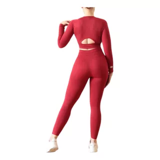 Conjunto Deportivo Leggins Top Lycra Galasport Gym Yoga C2r