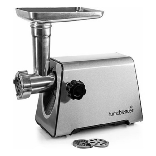 Picadora De Carne Turboblender Acero Inox. 3 Discos