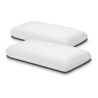 Combo X2 Almohadas 60x35 Inteligente Viscoelastica Con Funda