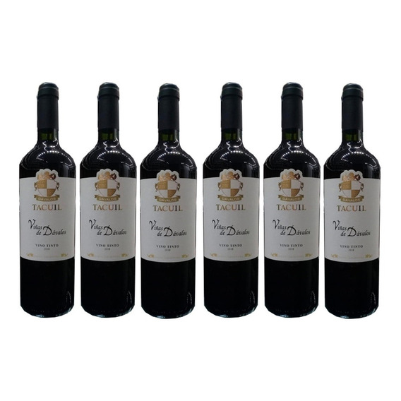 Combo Vino Tinto Tacuil Viñas De Davalos Blend 750ml X6 Uni