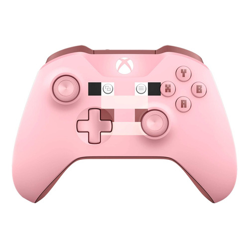 Control joystick inalámbrico Microsoft Xbox Xbox wireless controller minecraft pig