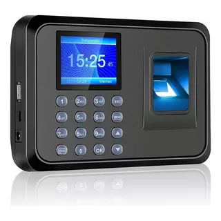 Reloj Biometrico Control Asistencia Con Huella Password