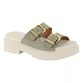 Chinelo Tamanco Vizzano Feminino Birken Tratorado Baixo Flat