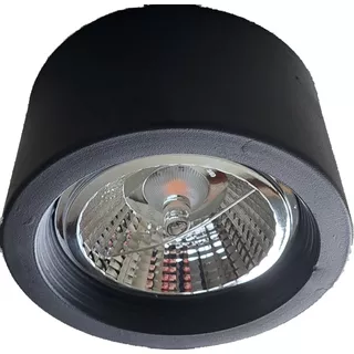 Plafon Monovolumen De Aplicar Lampara Ar111 Led Extrachato