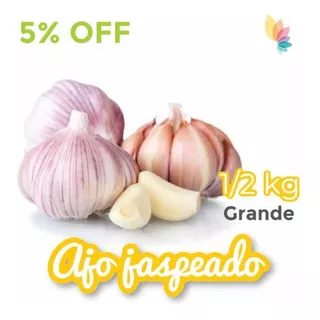 Ajo Jaspeado Grande 1/2kg