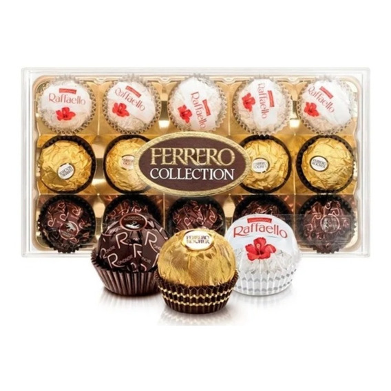 Ferrero Rocher Collection Con 15 Ferreros 1pza