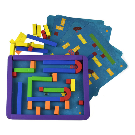 Laberinto Magnetico Juego Niños Magnetic Maze Kit 51 Piezas